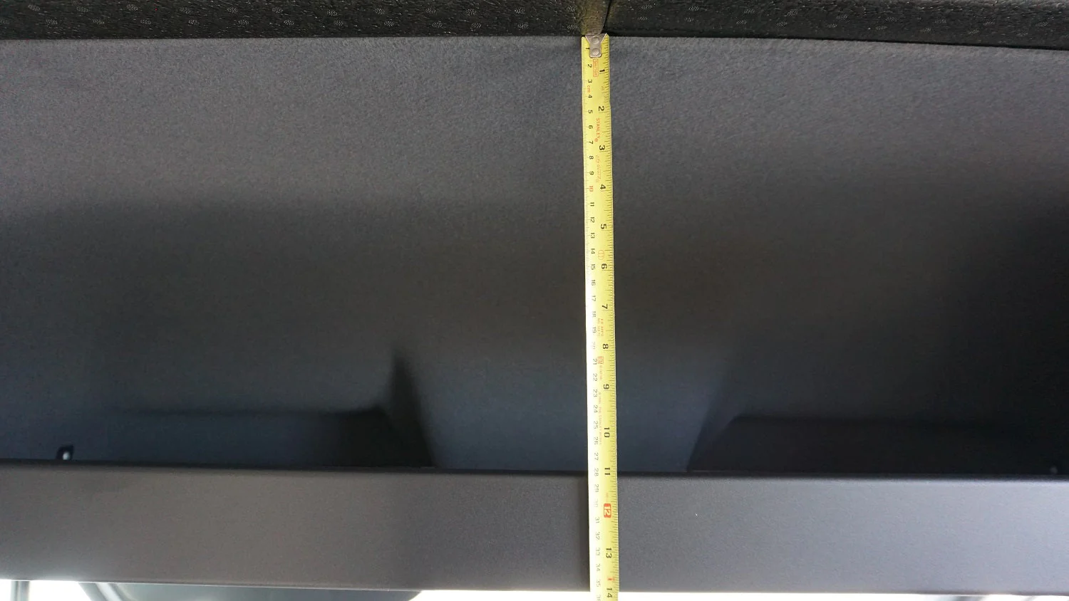 RB Components 2019+ Sprinter Van Headliner Shelf - Standard Lower Mounted - Image 12