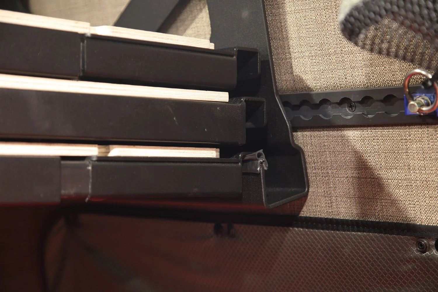 RB Components Adjustable Panel Bed Upper Storage Brackets - Image 3