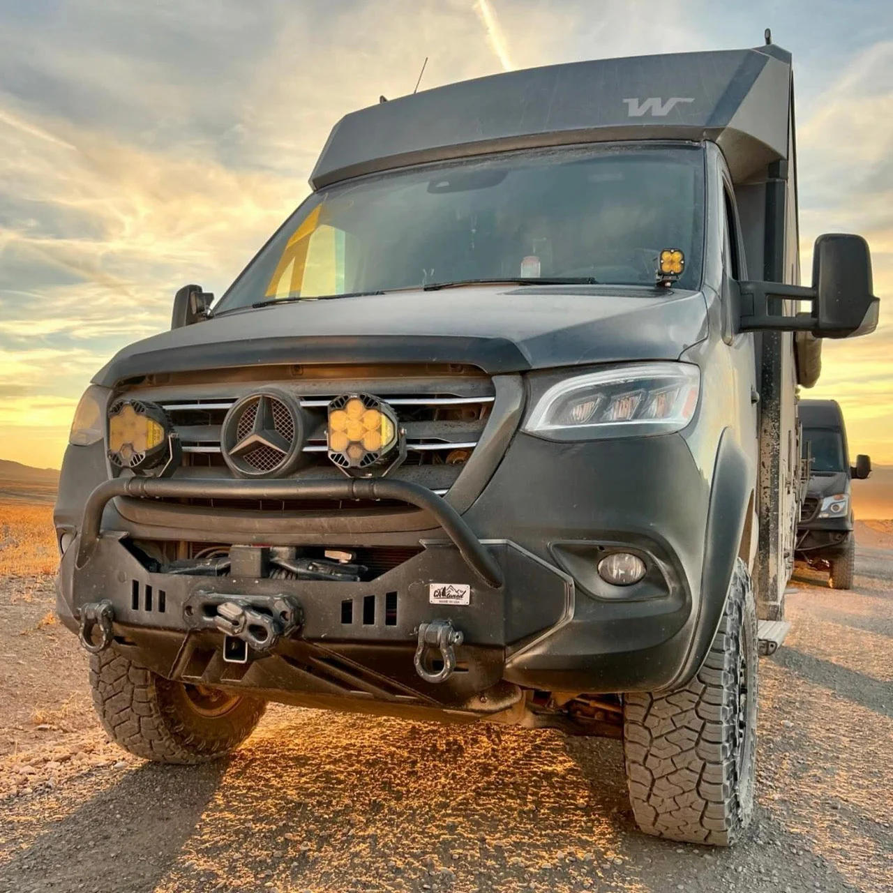 Terrawagen Aero Hood Spoiler Sprinter 907 - Image 3