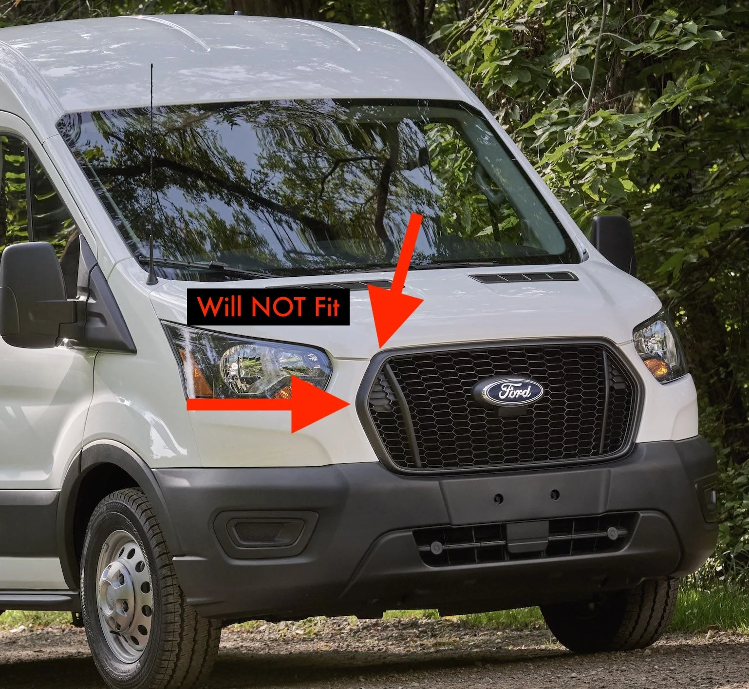 Terrawagen Aero Hood Spoiler Transit 2015-2020 - Image 6