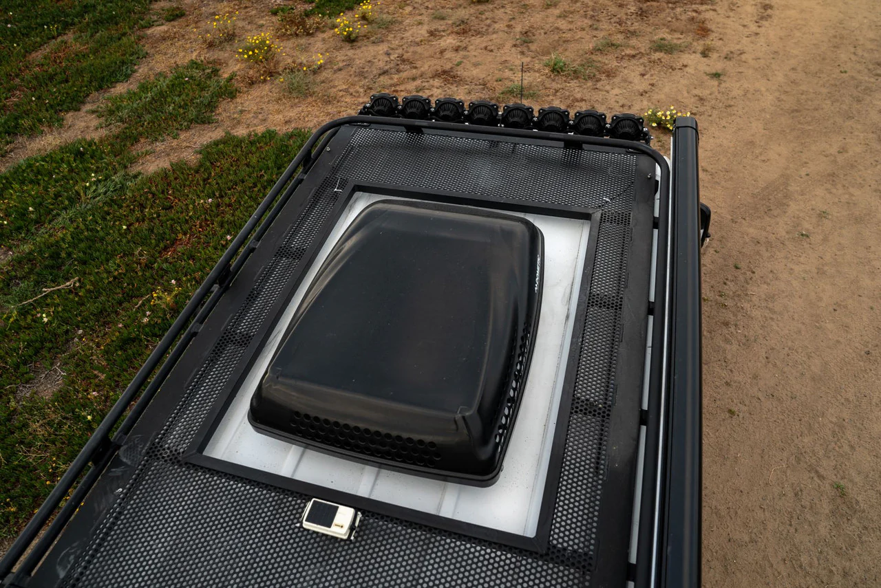 Aluminess 2007+ Mercedes Sprinter 170"/170" EXT Weekender Roof Rack (High Roof) - Image 11