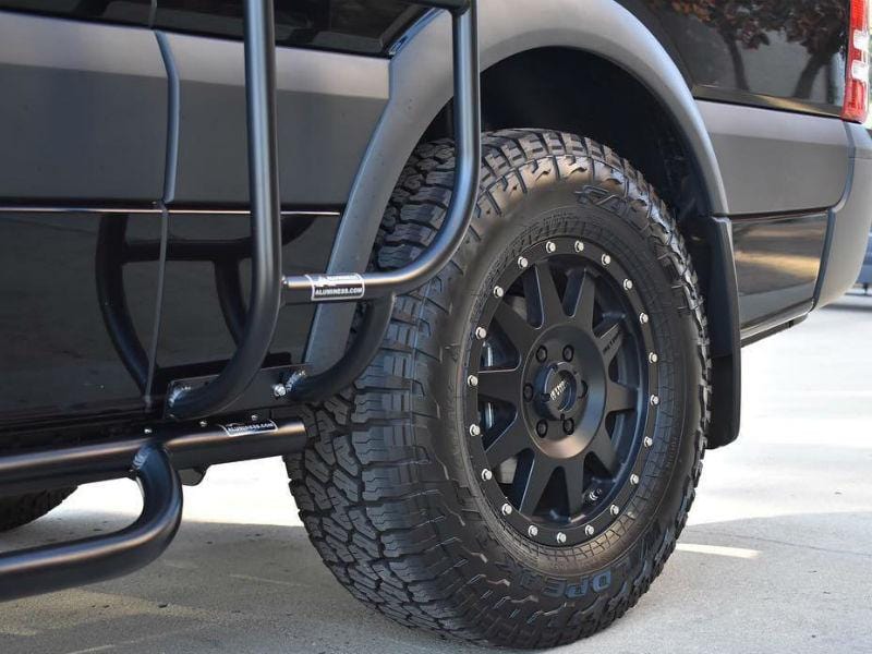 Aluminess 2007+ Mercedes Sprinter Nerf Bars - 144"WB - Image 6