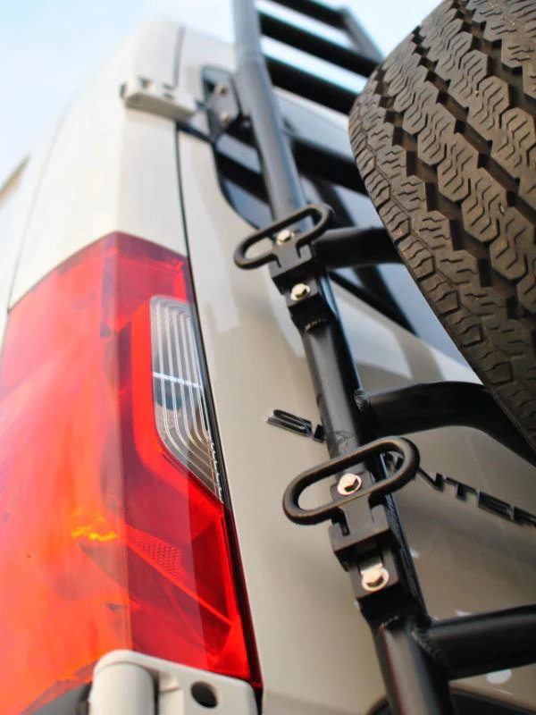 Aluminess 2019+ Mercedes Sprinter Rear Door Ladder (144"/170" High-Roof) - Image 4