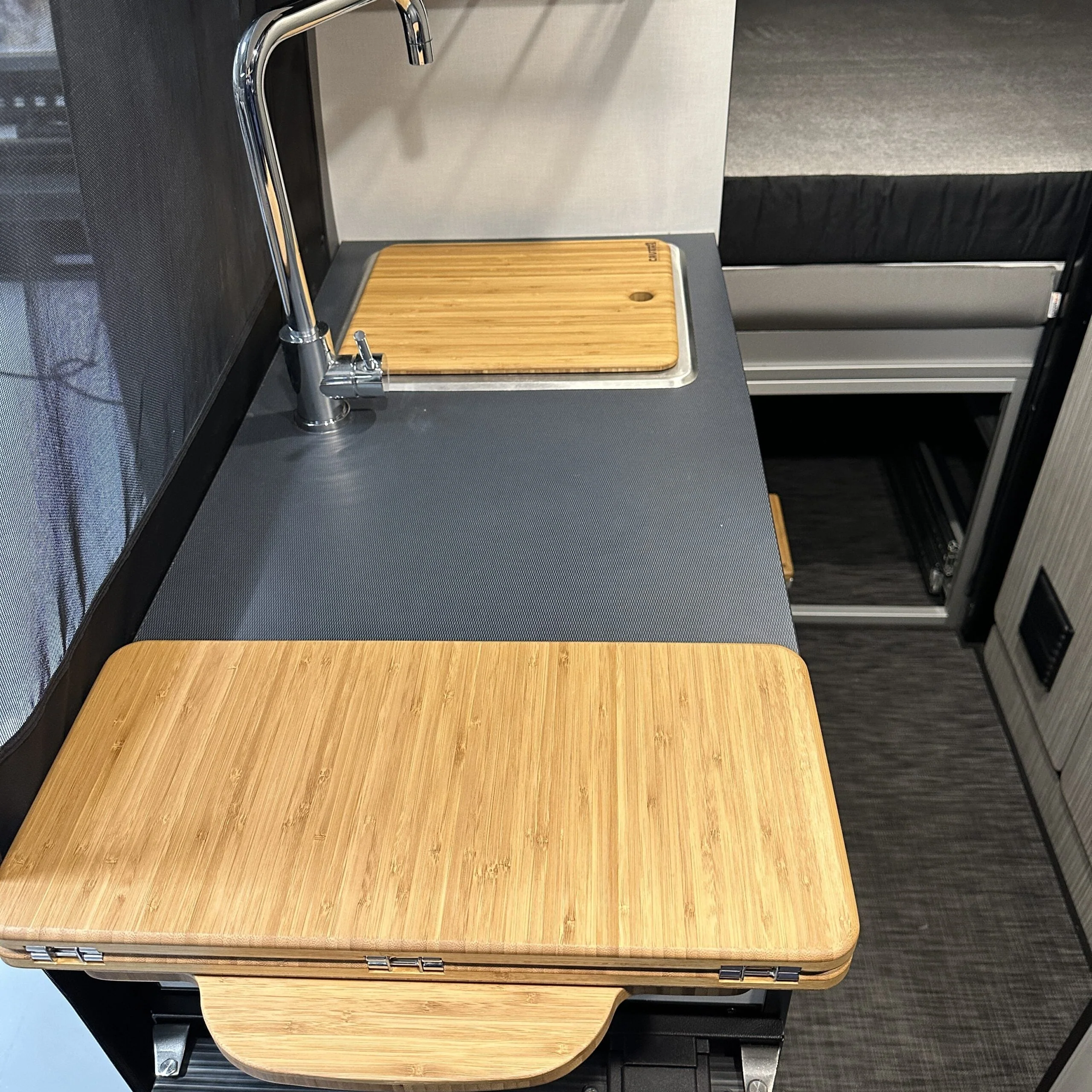 Canyon Adventure Vans Bamboo Sink Cover- REVEL/JAYCO/ENTEGRA/TIFFIN - Image 8