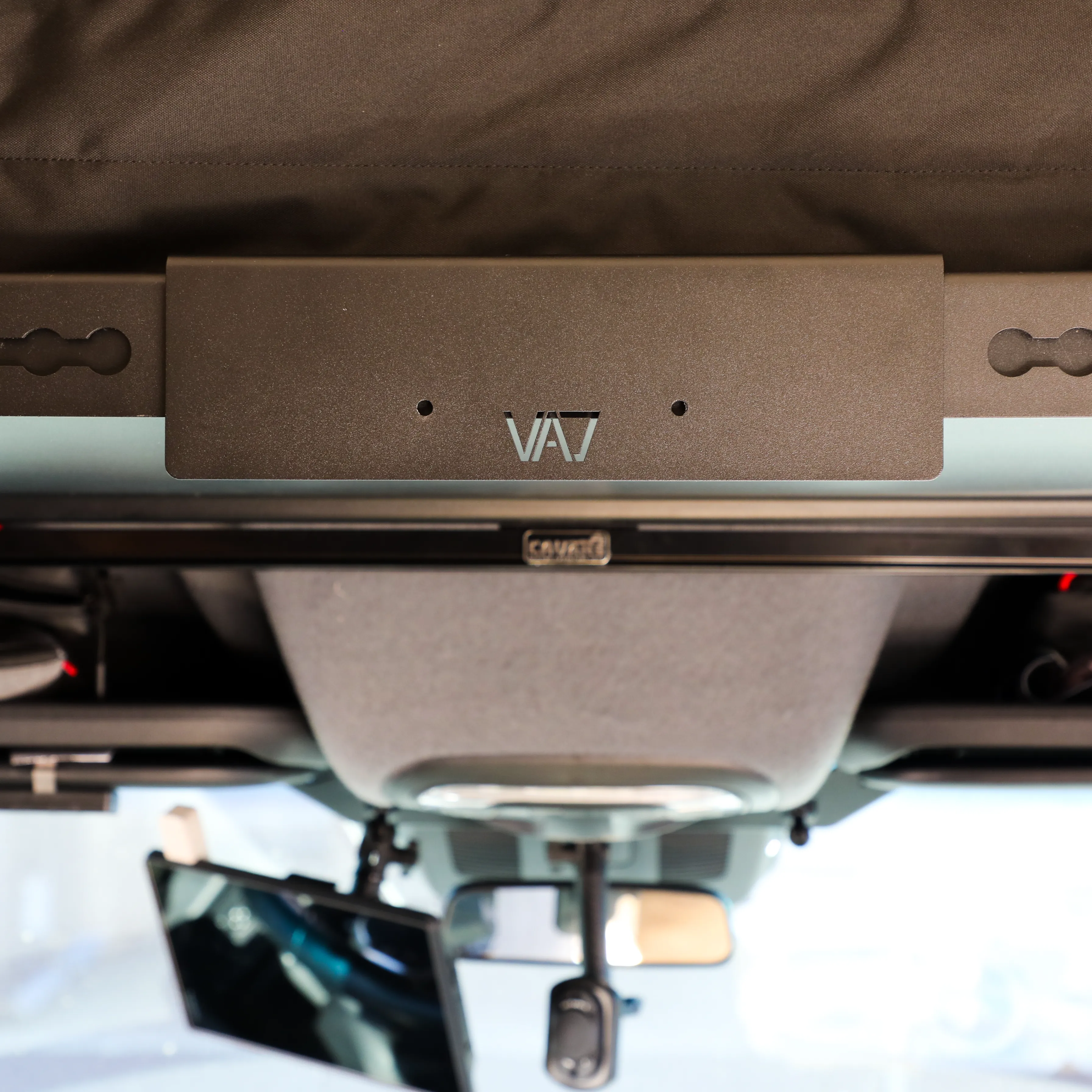 Canyon Adventure Vans Cab Shelf TV Bracket - Image 10