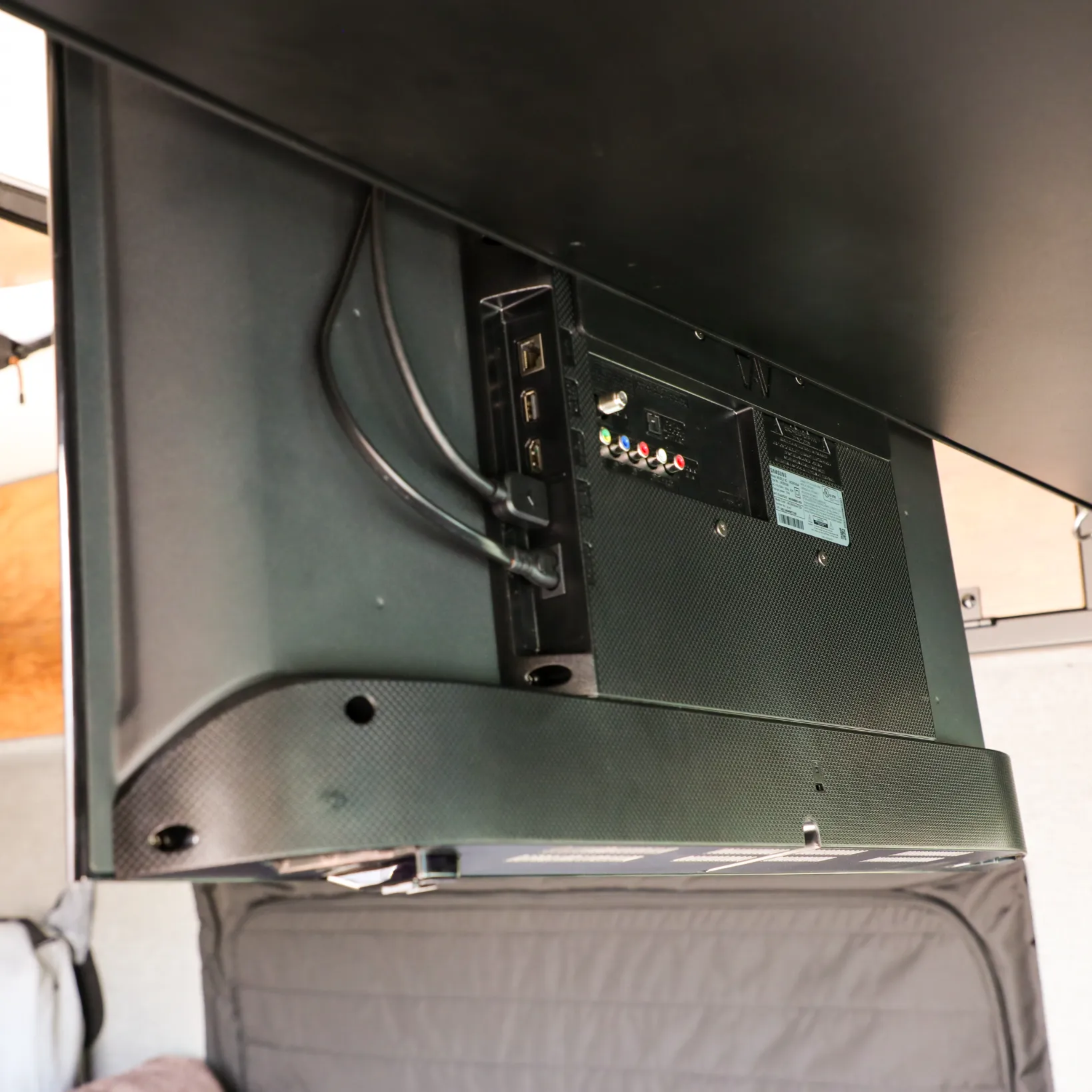 Canyon Adventure Vans Cab Shelf TV Bracket - Image 14
