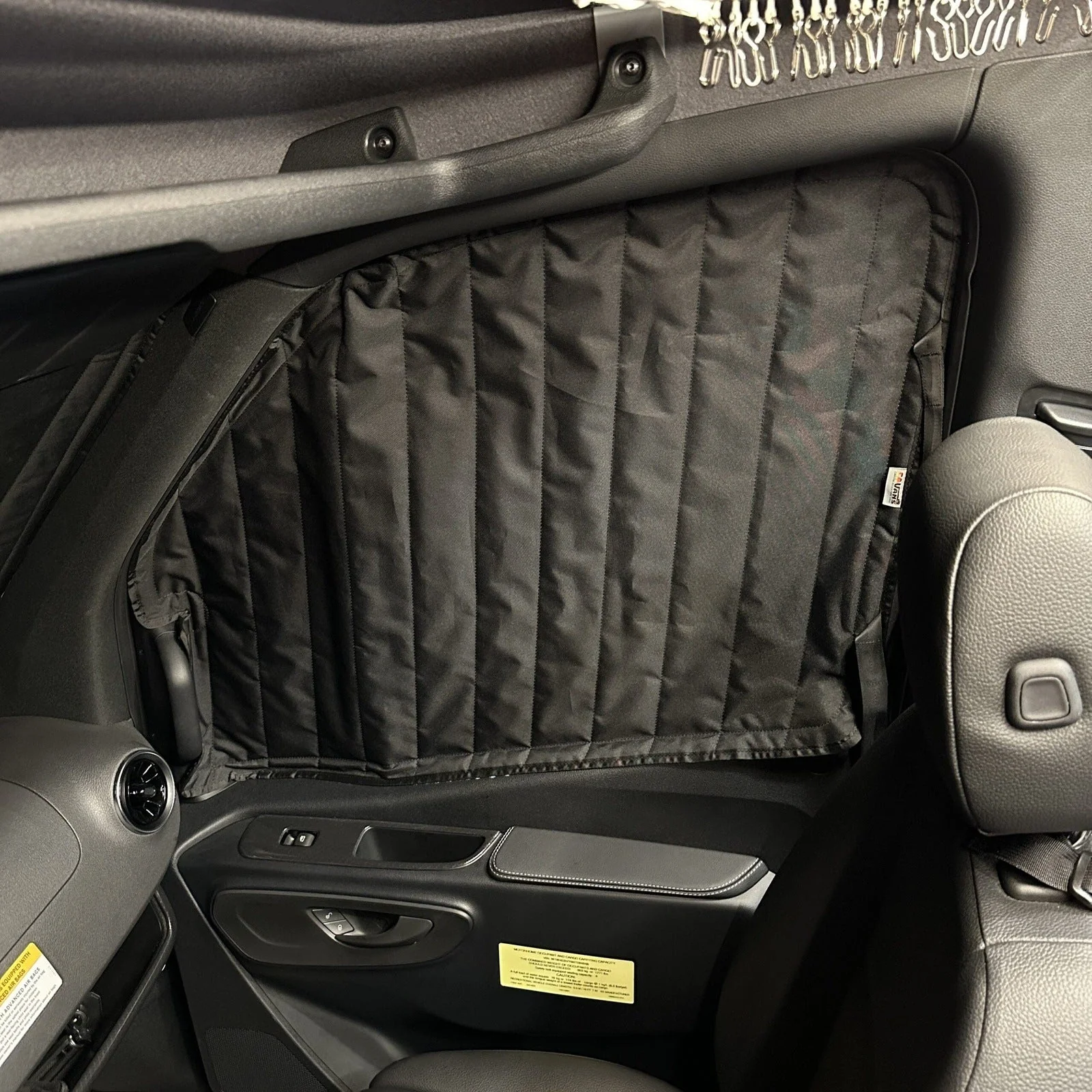 Canyon Adventure Vans CLIMA-SHADE Insulated Front Door Window Covers - SET - Image 9