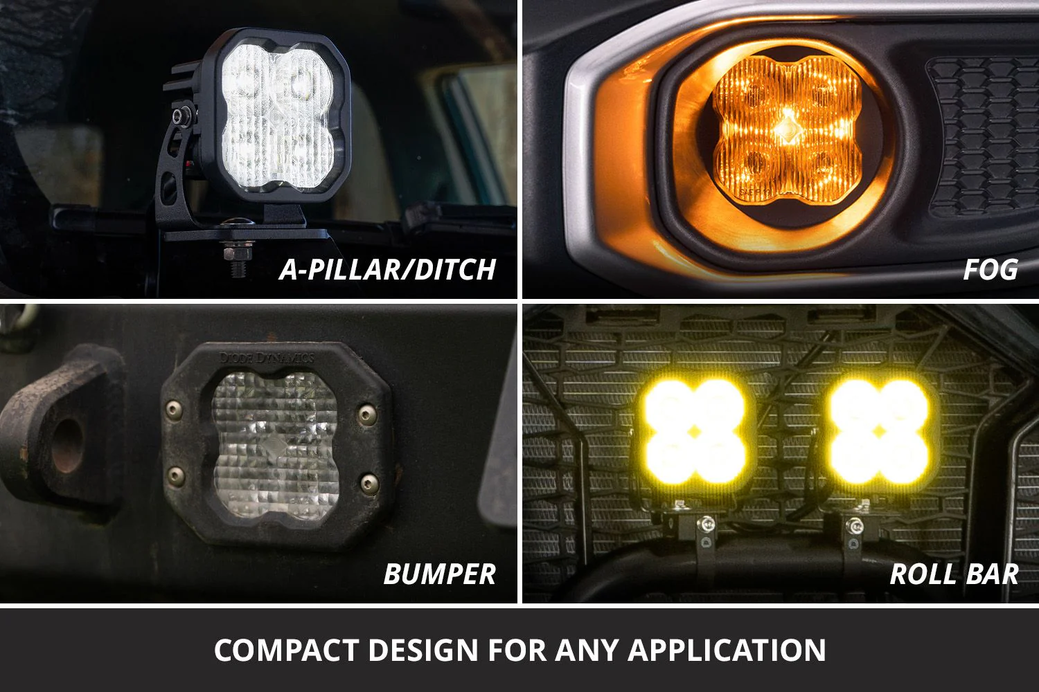 Diode Dynamics Light Pods - SS3 Pro ABL White SAE Fog (Pair) - Image 3