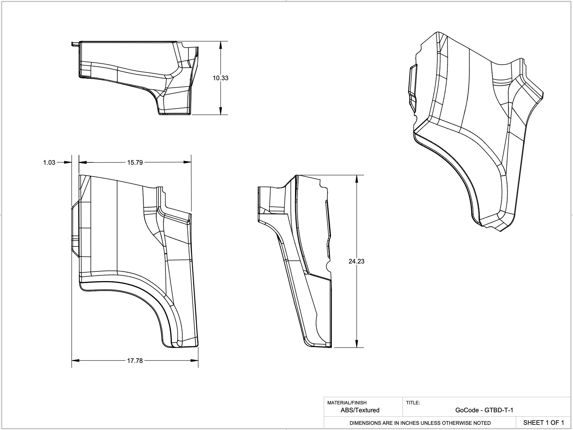GoCode 2015+ Ford Transit High Roof B Pillar Blob Covers - Image 9