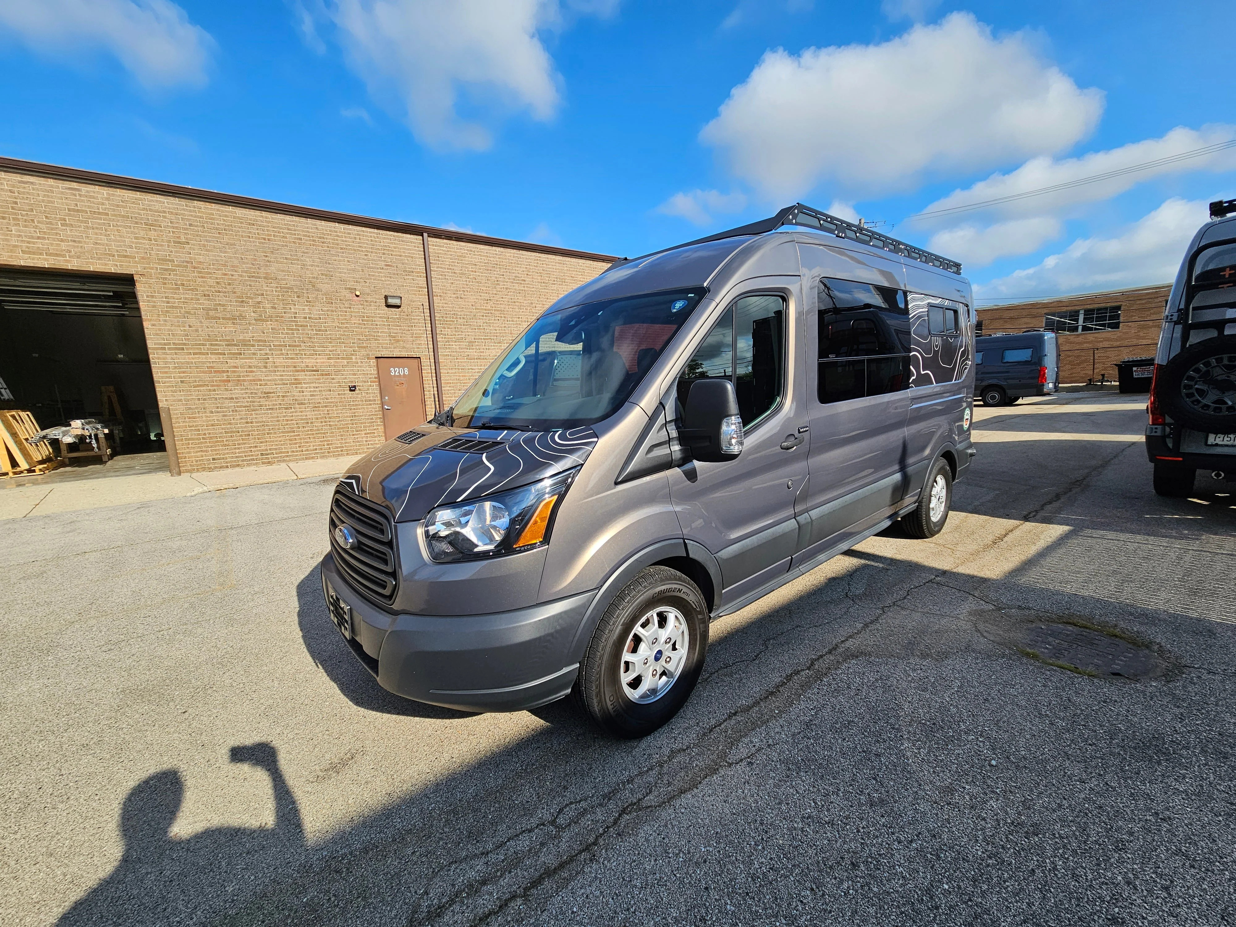 Rover Vans 2015+ Ford Transit 148" Roof Rack - High Roof - Image 3