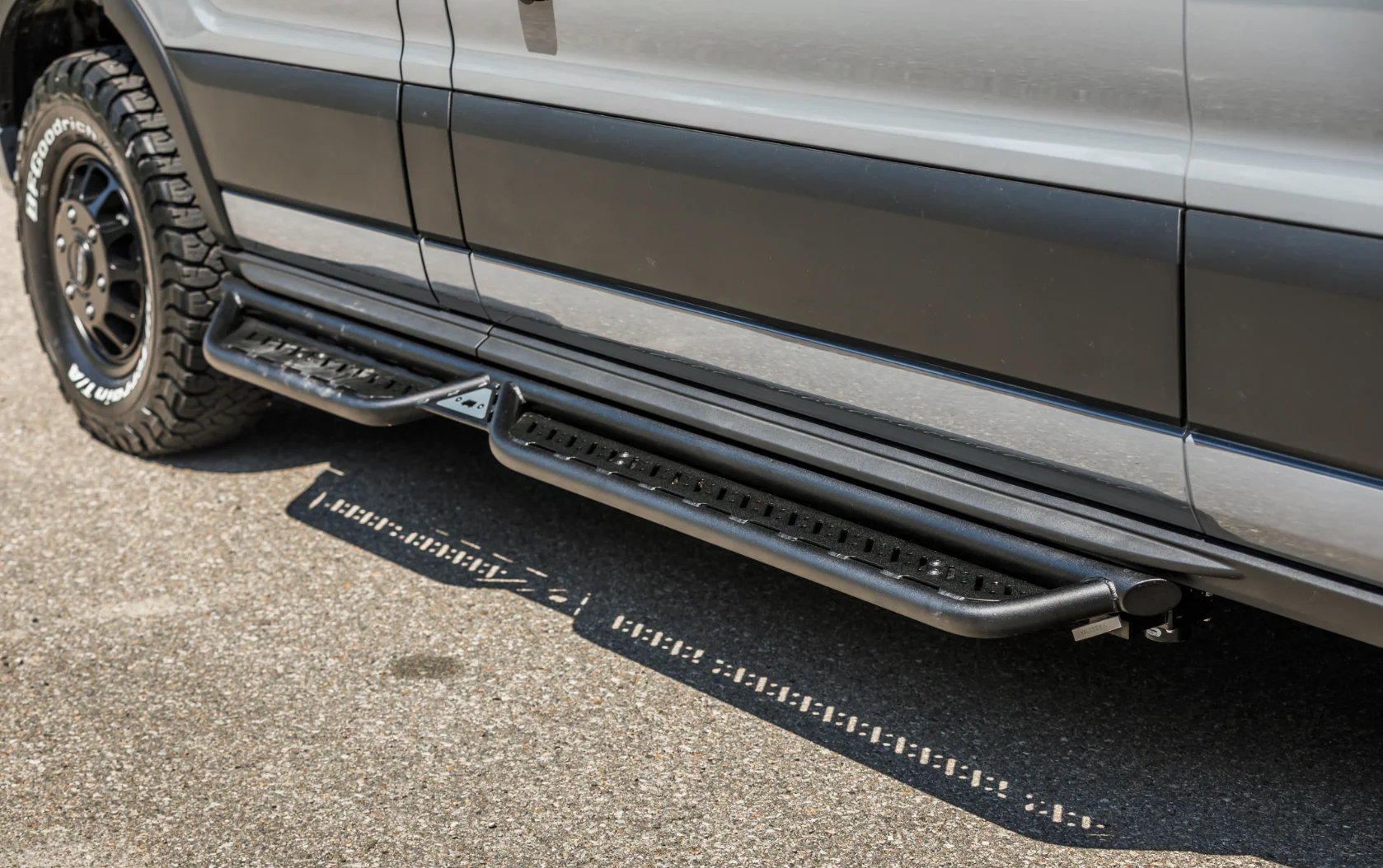 Rover Vans 2015+ Ford Transit 148" Side Steps - Image 5