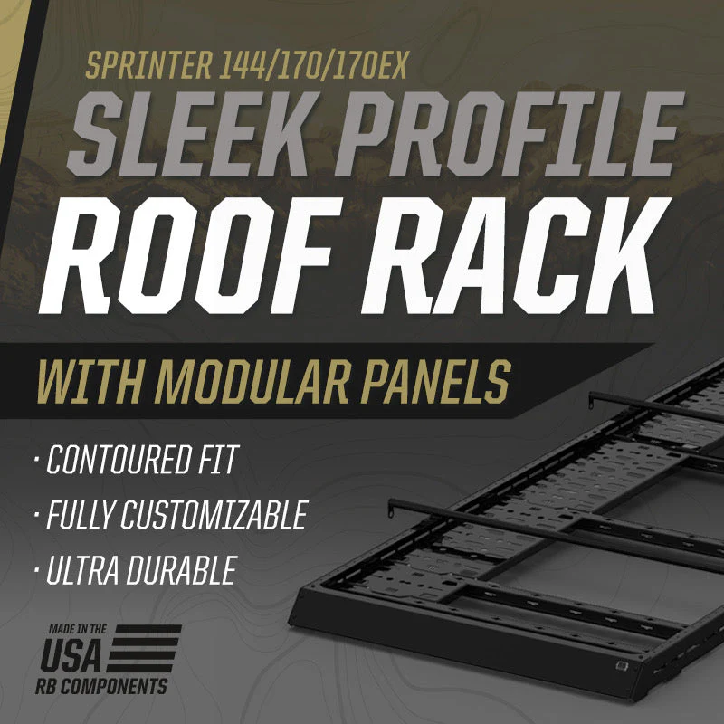 RB Components Sleek Roof Rack 170 - Base - Image 14