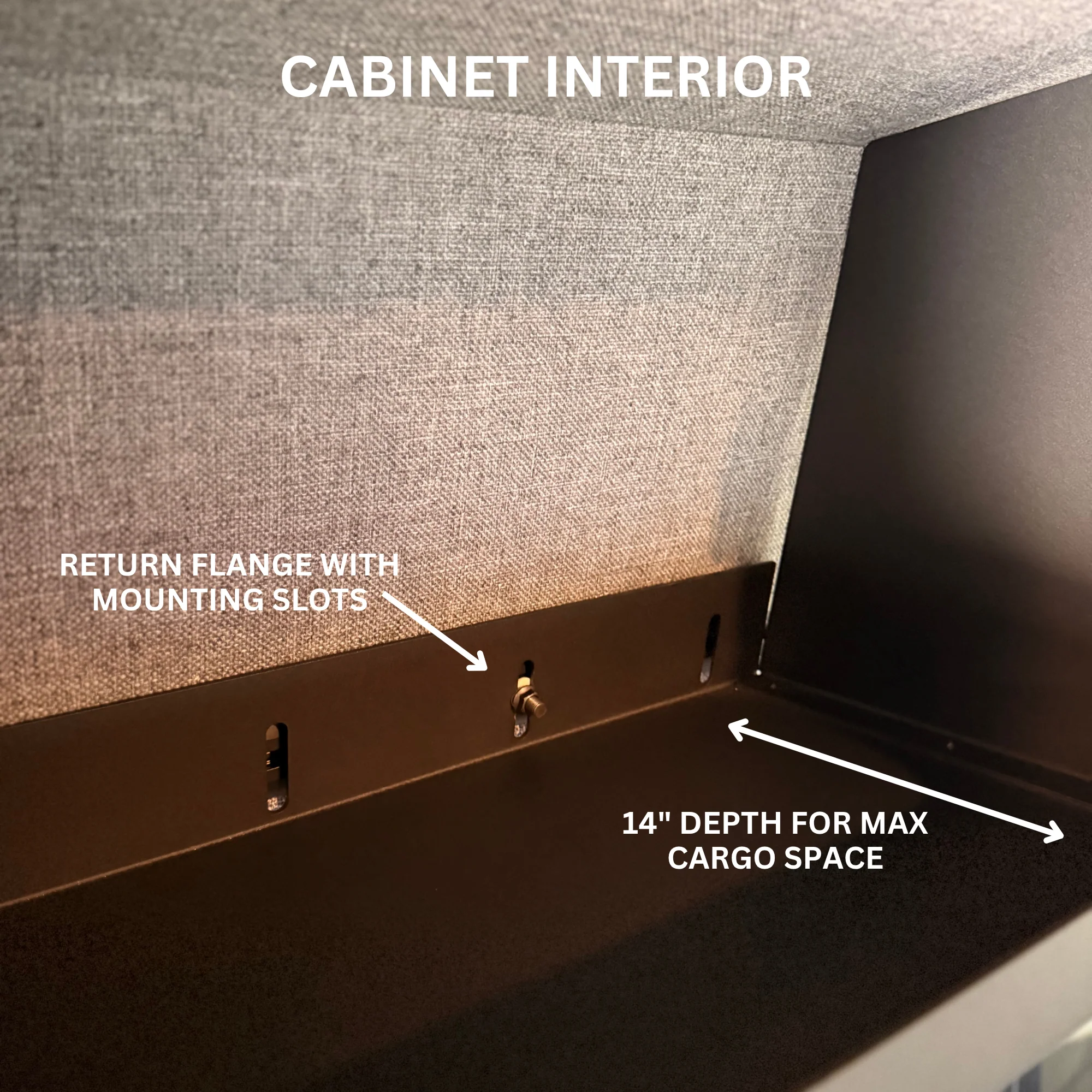 Lost Hiway 2007+ Mercedes Sprinter Overhead Cabinet - Image 4