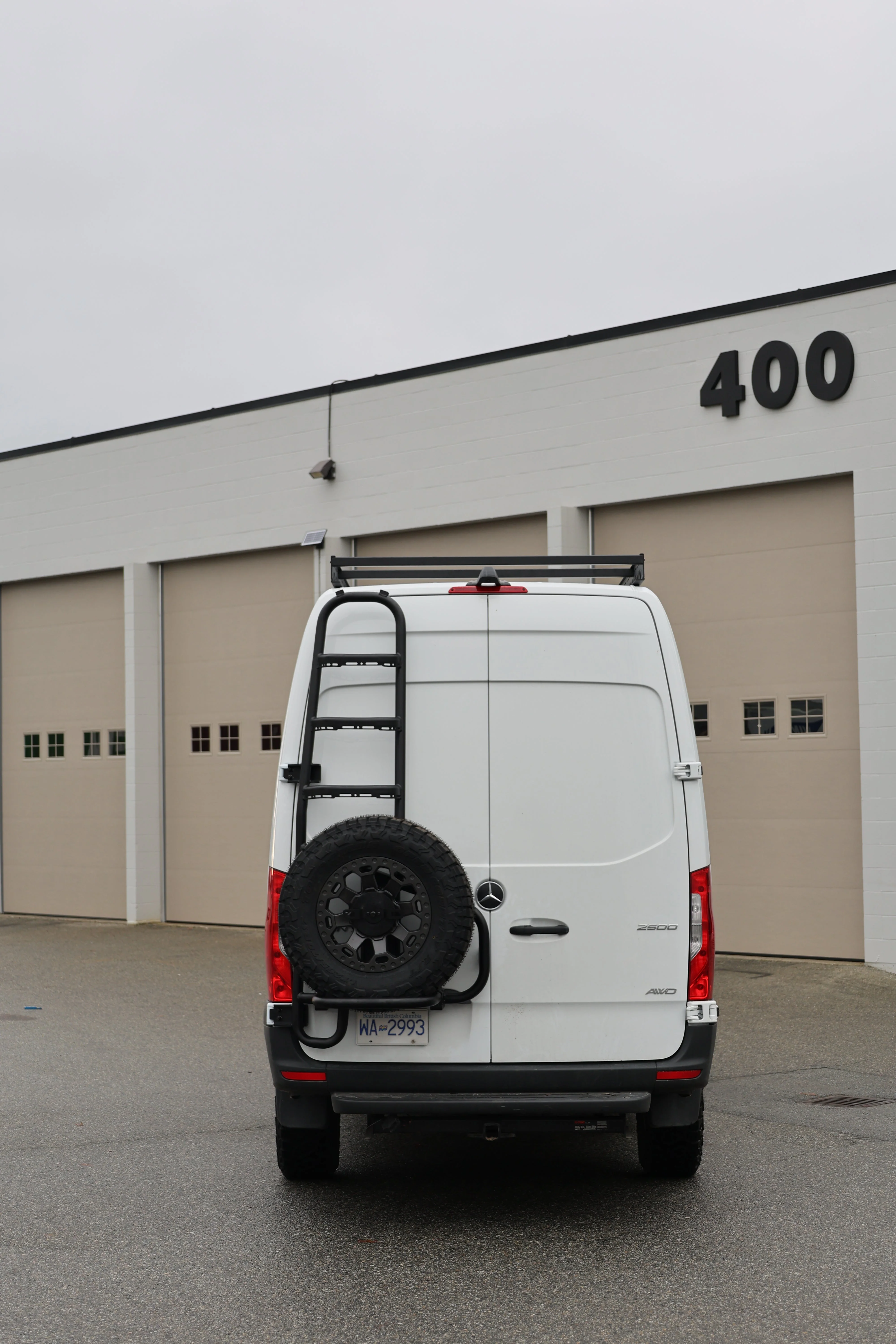 Tec Vanlife 2019+ Mercedes Sprinter Ladder/Tire Carrier - Image 18