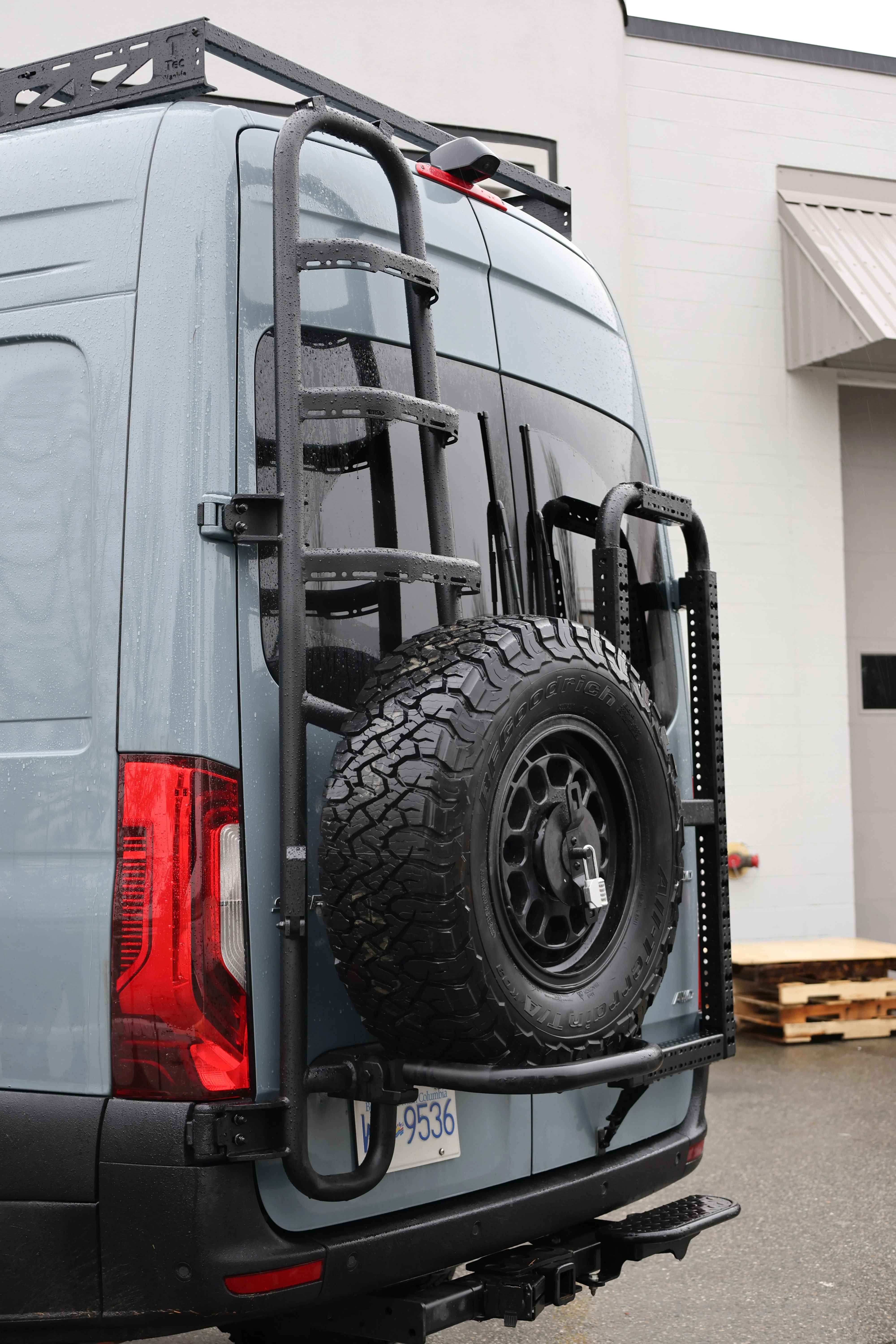 Tec Vanlife 2019+ Mercedes Sprinter Ladder/Tire Carrier - Image 21