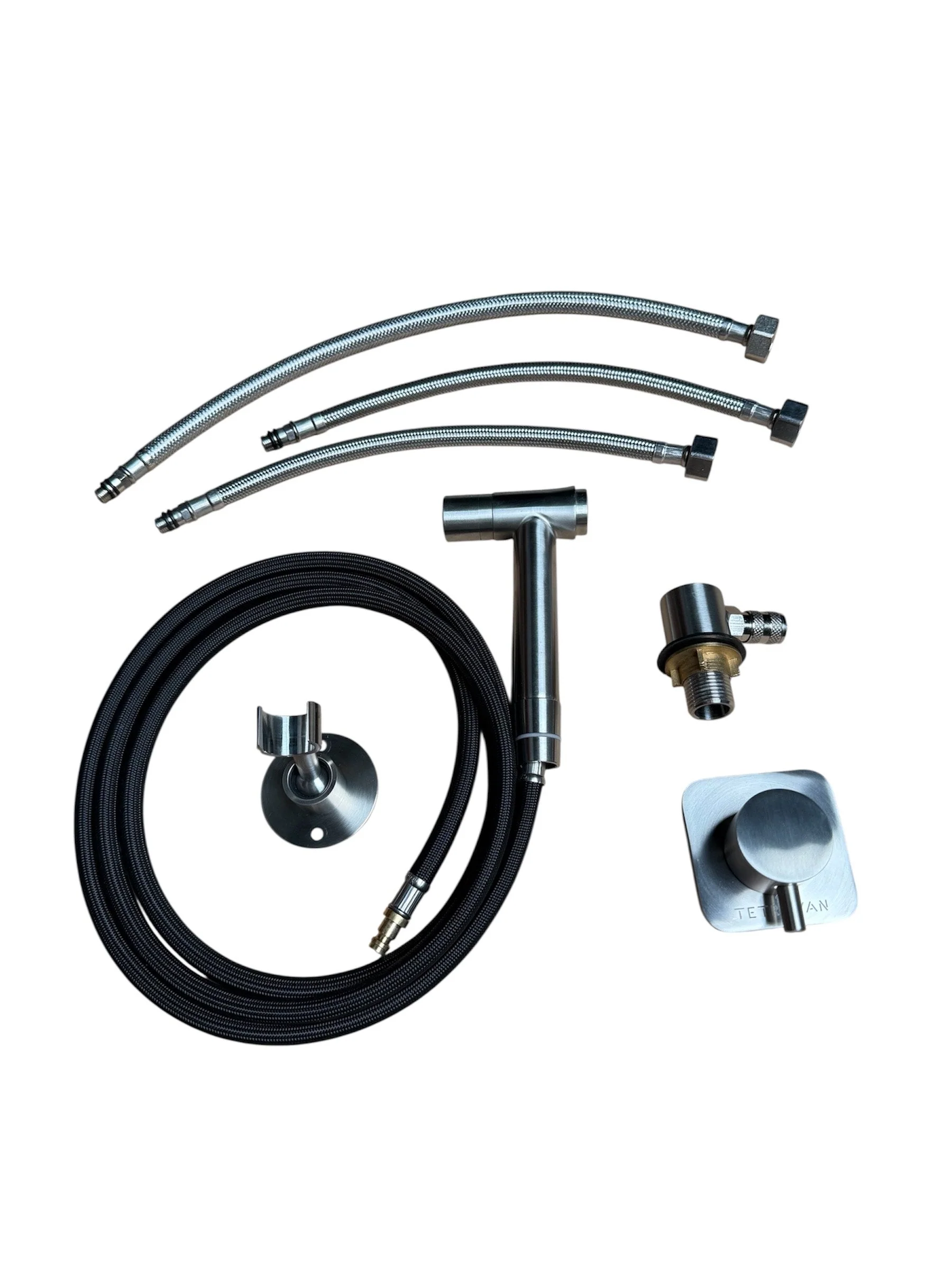 Tetravan Stainless Steel RV and Marine Shower Port System - Image 13