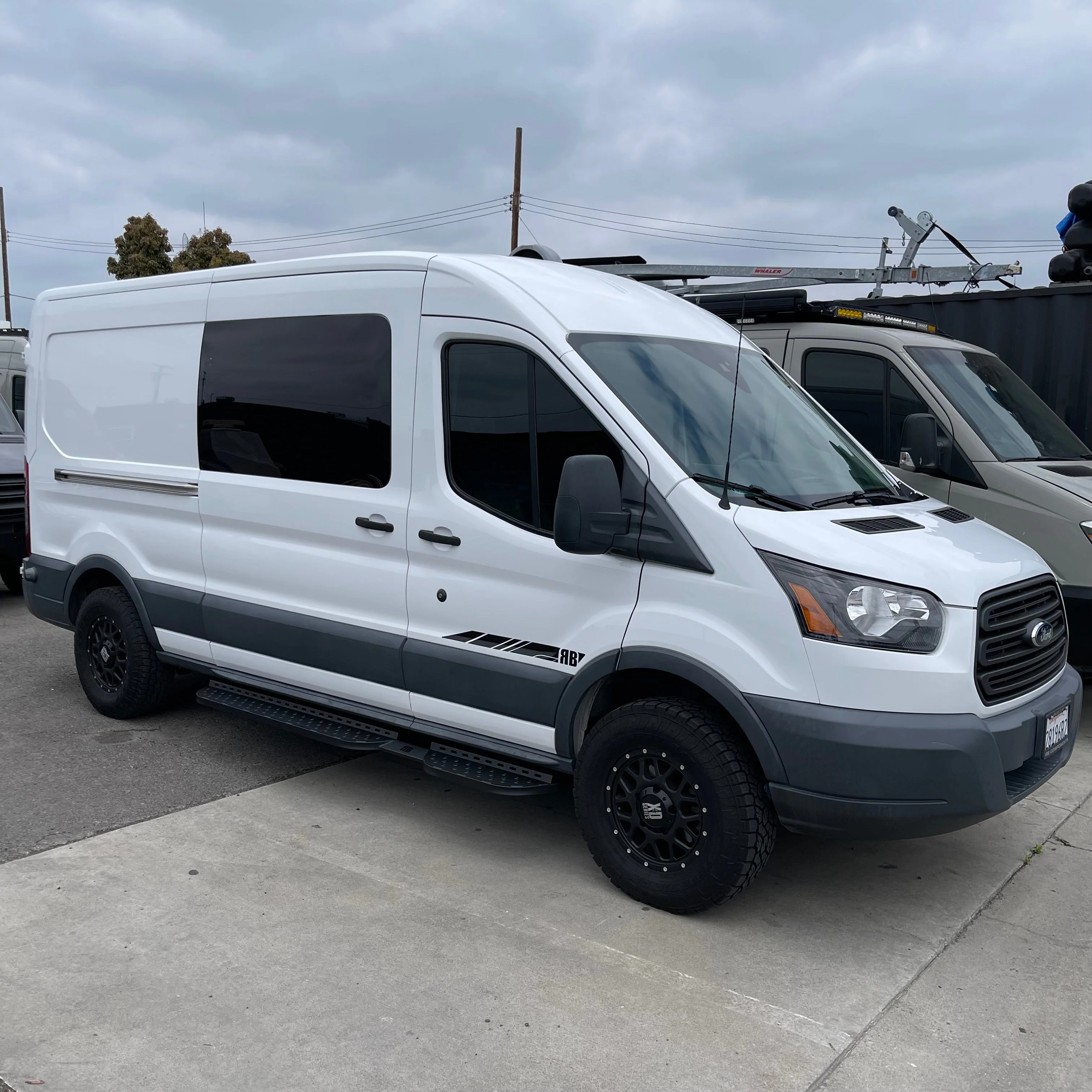 RB Components Transit Van Side Steps DSS,PSL - Image 4